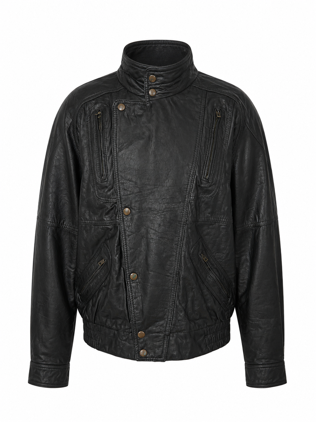 Vintage 80s Leather Jacket (L)