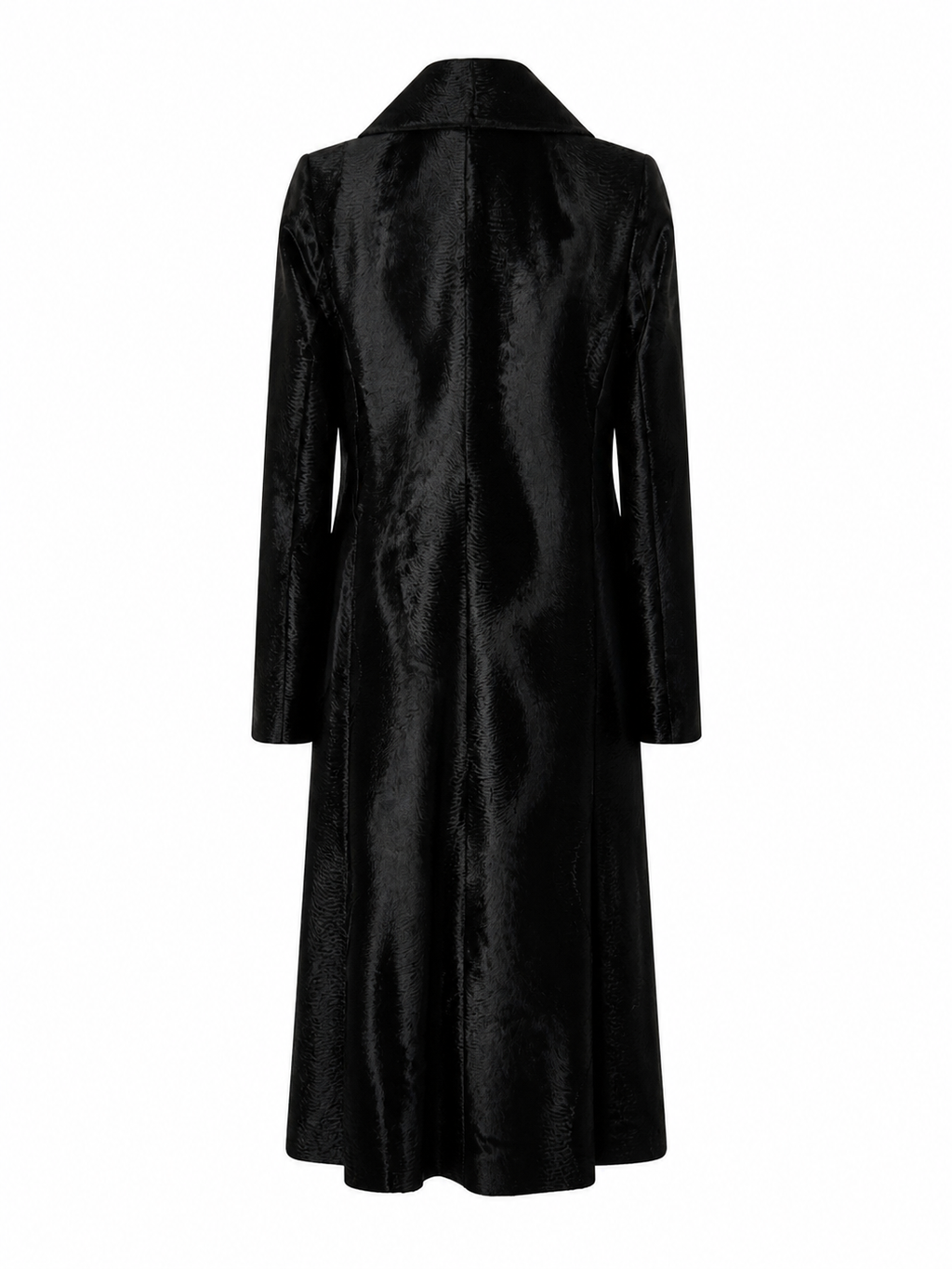 Viktor & Rolf Textured Velvet Long Coat (M)