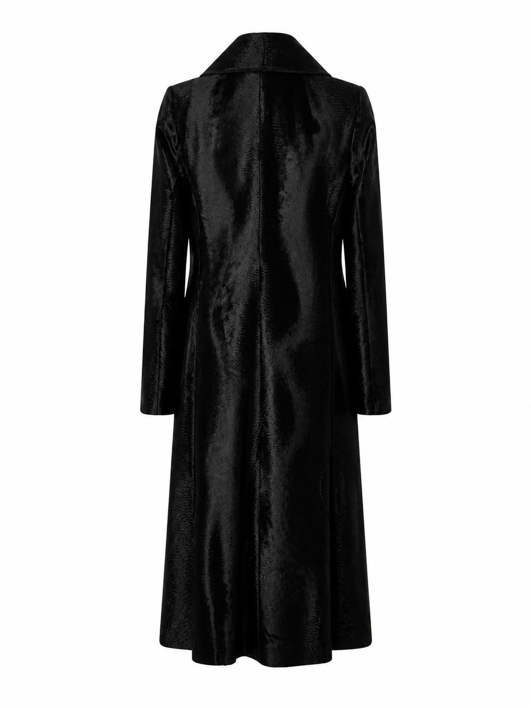 Viktor & Rolf Textured Velvet Long Coat (M)