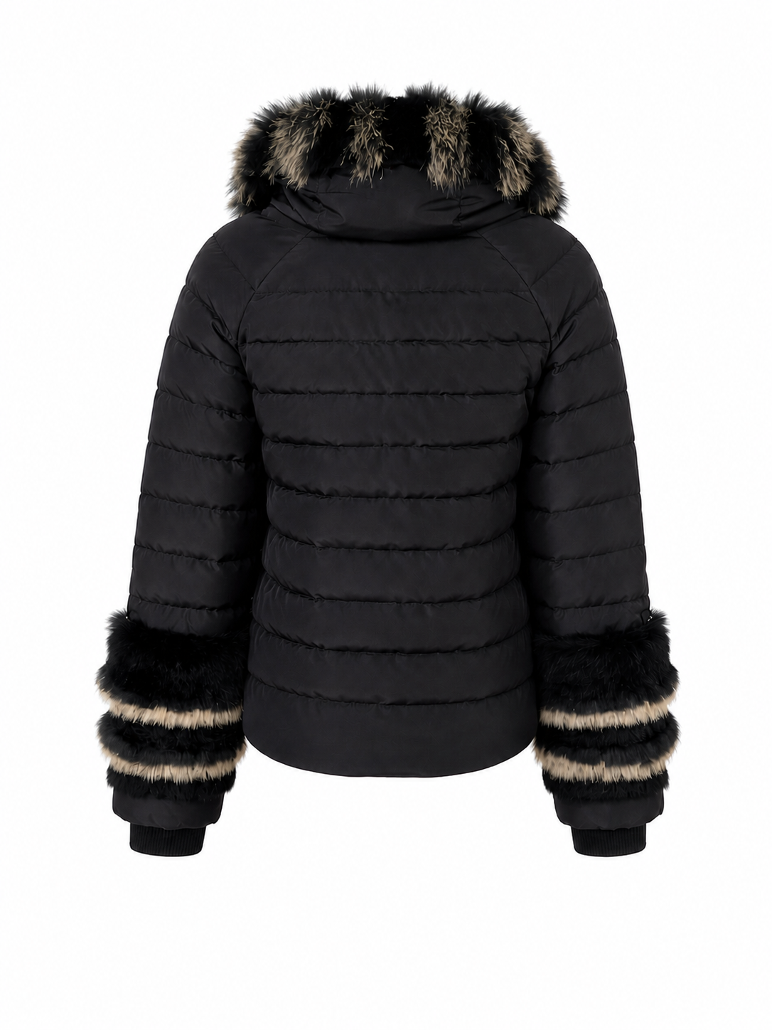 Galliano Puffer w Fox Fur Trim (S)
