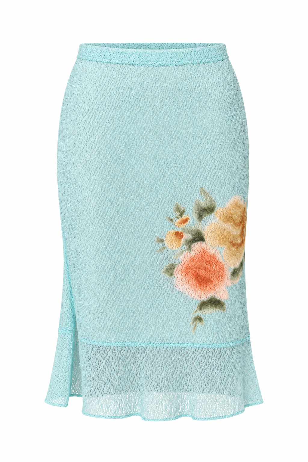 Todd Oldham Vintage 90s Baby Blue Lace 3-Piece Set (XS)