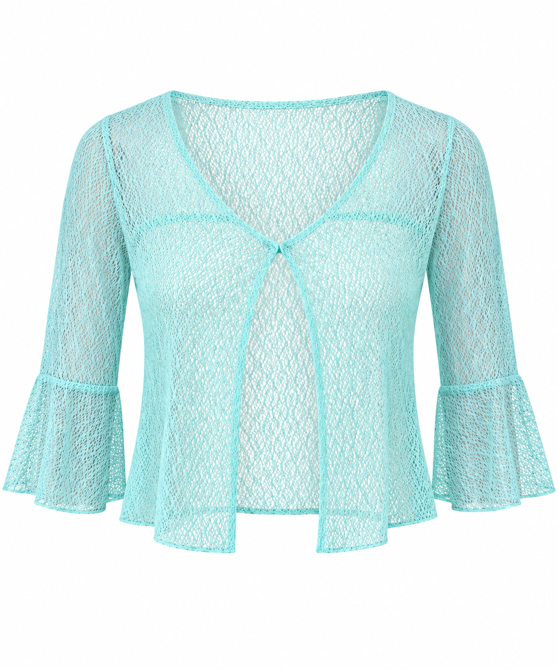 Todd Oldham Vintage 90s Baby Blue Lace 3-Piece Set (XS)