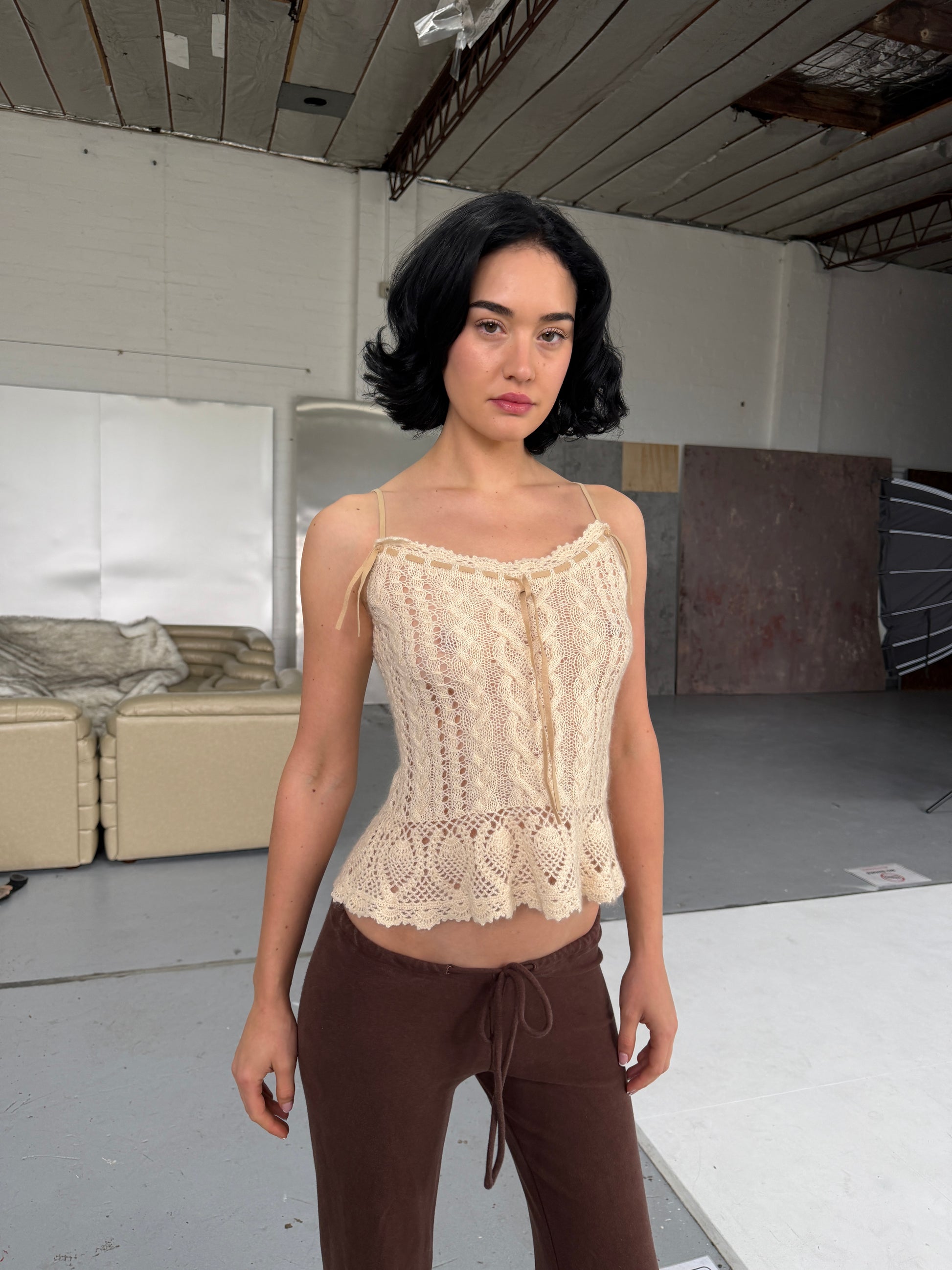 Dusty Lounge Pants — Umber