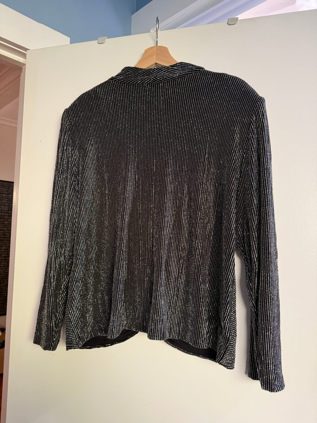 80s Metallic Blouse (16-18)