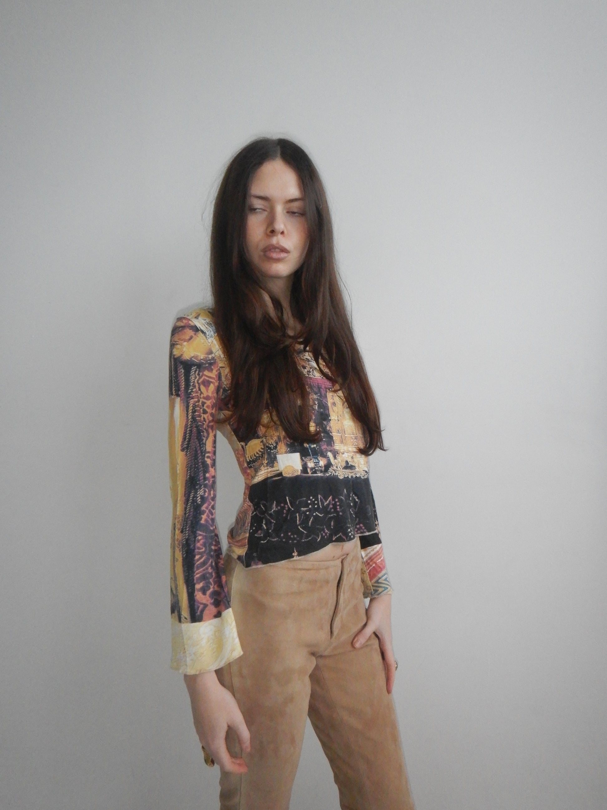 JPG Vintage Iconic Multicolour Print Shirt (XS-S)