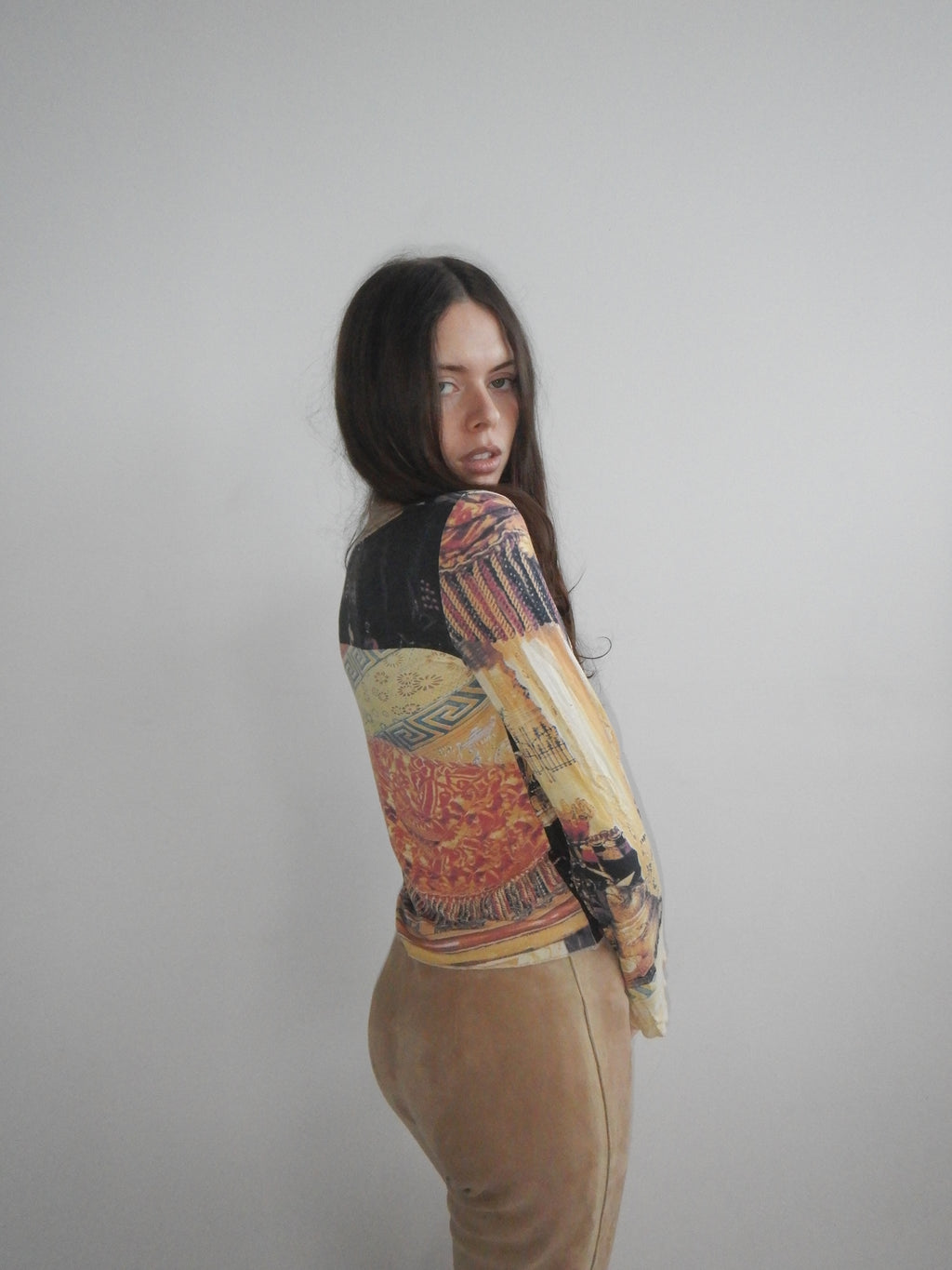 JPG Vintage Iconic Multicolour Print Shirt (XS-S)