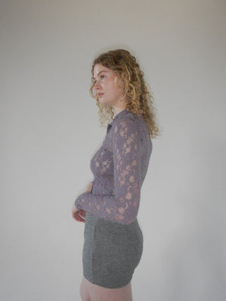 Amethyst Lace Shirt