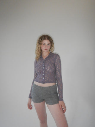 Amethyst Lace Shirt