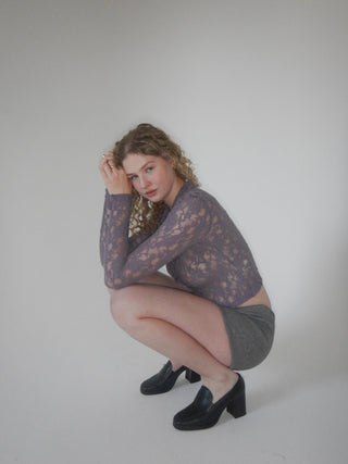 Tiny Shorts  — Winter Grey