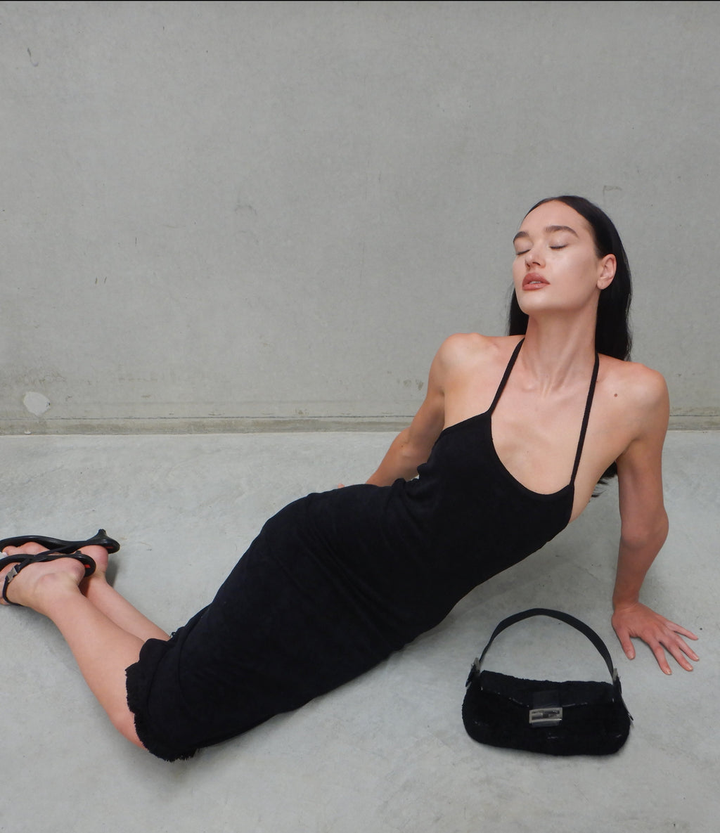 Little Miss Sunrise Dress — Midnight