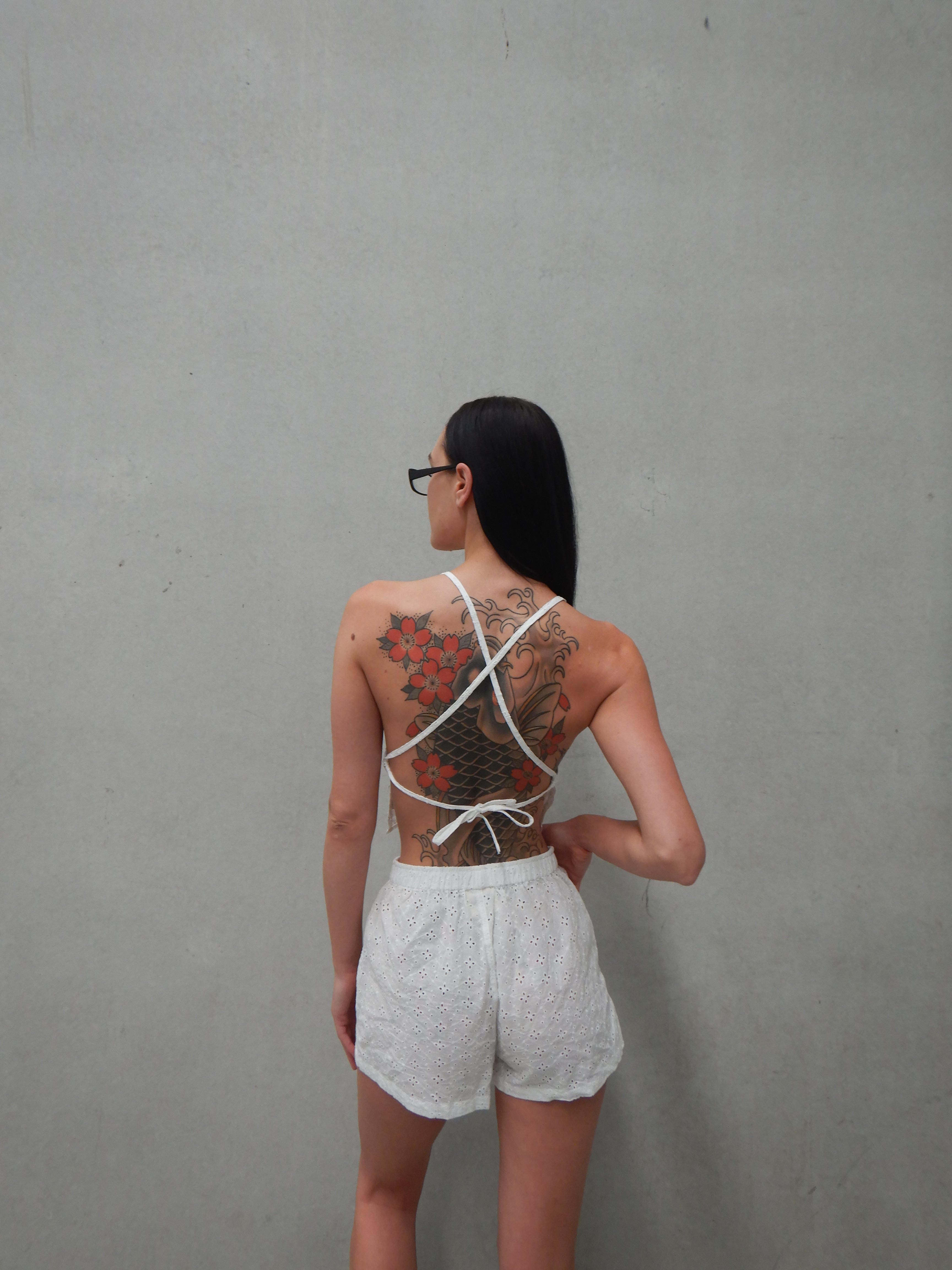 Peggy Backless Top — Broderie – Highrack Studios