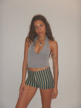 Stellar Halter Top — Stripe