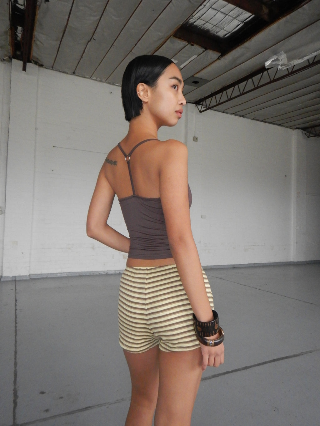 Aquila O'Ring Tank Top — Umber