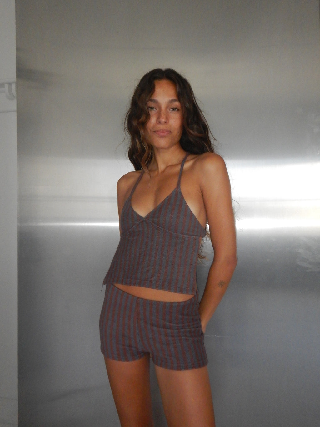 Tiny Shorts  — Steel