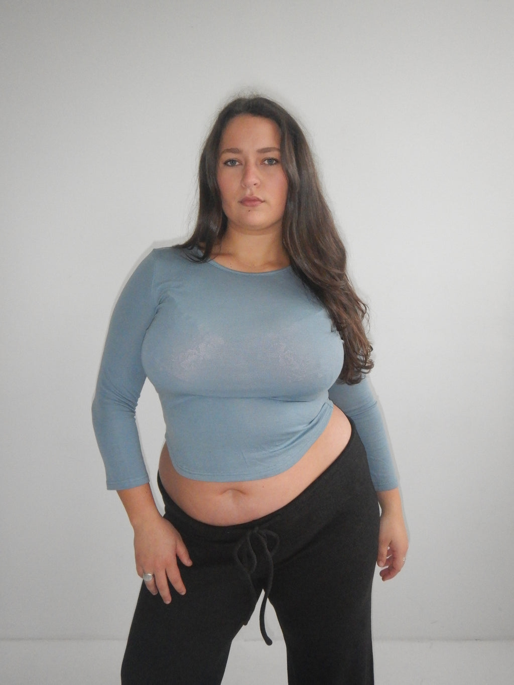 Off Duty Top — Steel
