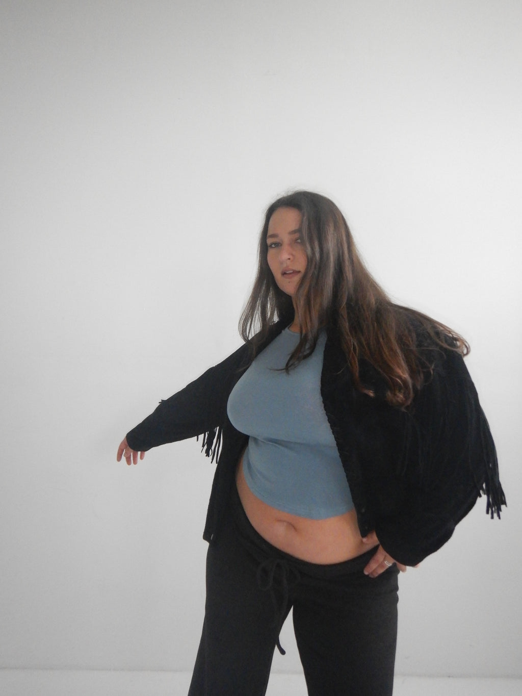 Off Duty Top — Steel