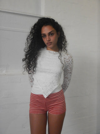 Tiny Shorts  — Gingham