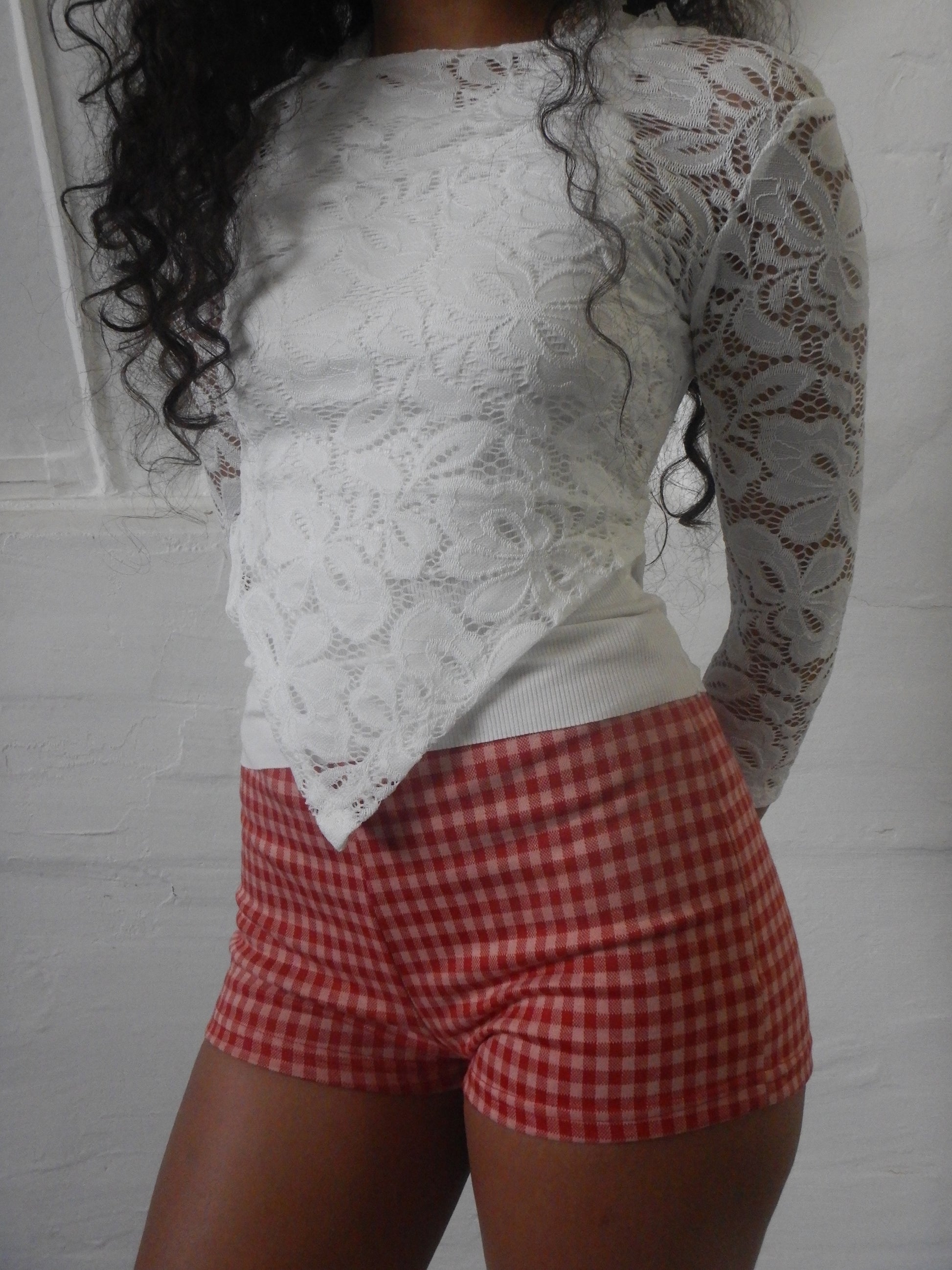 Tiny Shorts  — Gingham