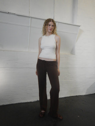 Dusty Lounge Pants — Umber