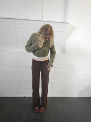 Dusty Lounge Pants — Umber