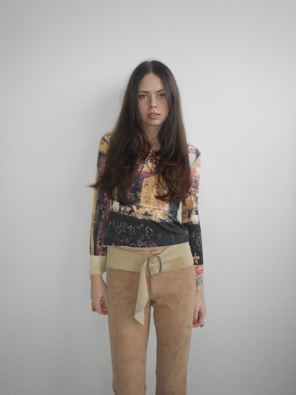 JPG Vintage Iconic Multicolour Print Shirt (XS-S)