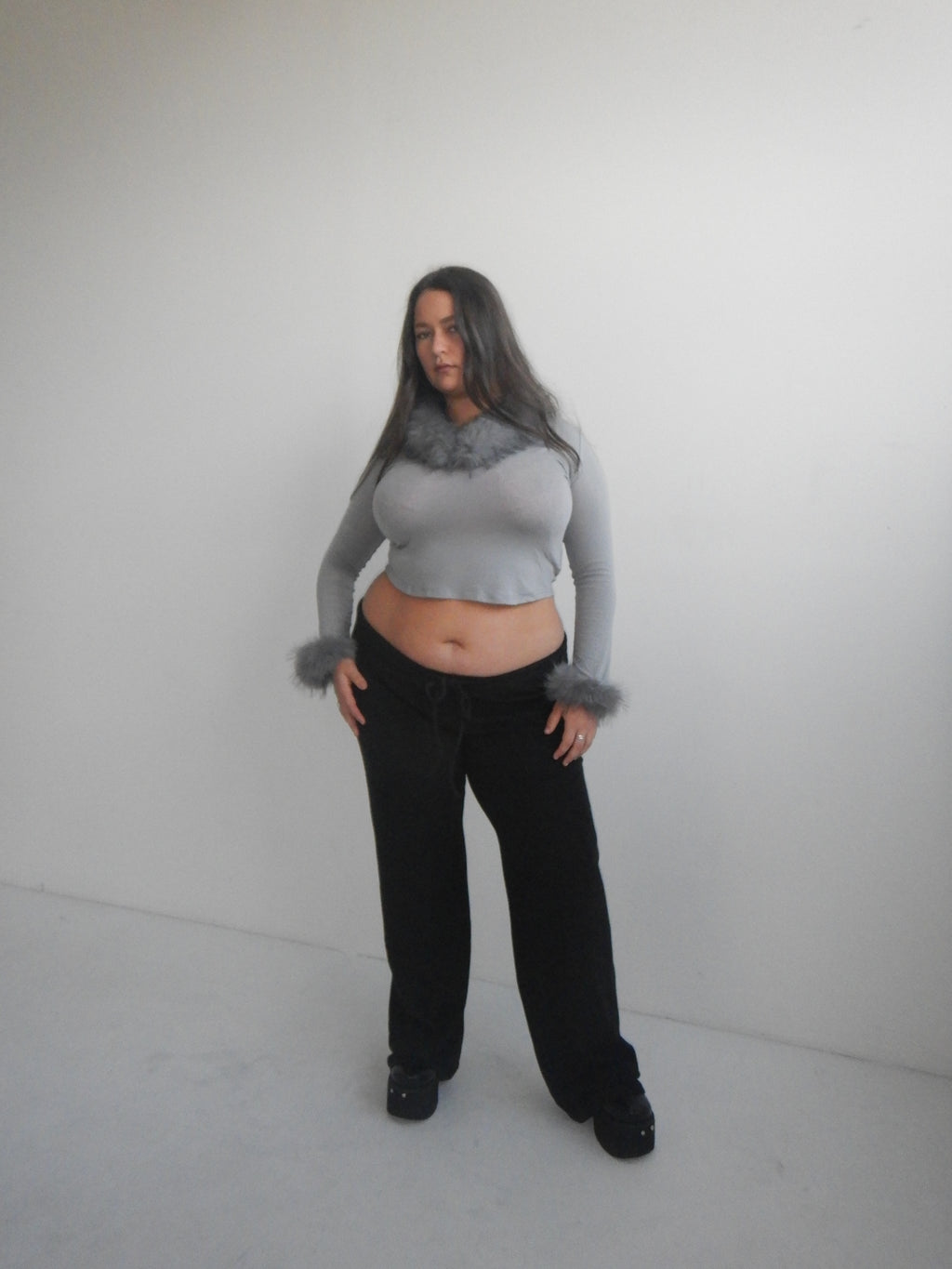 Dusty Lounge Pants — Charcoal