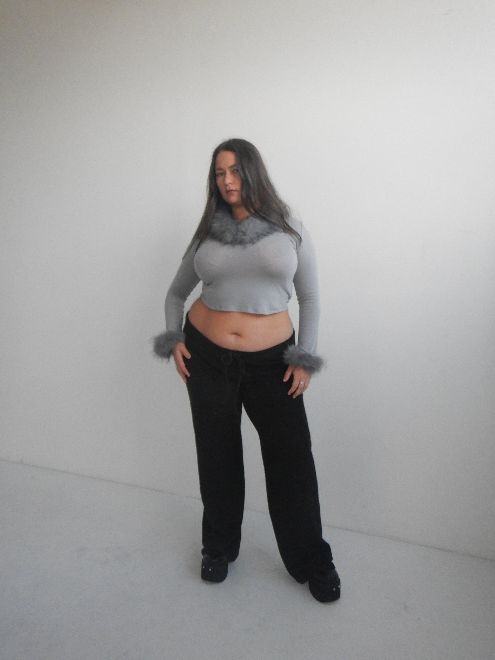 Dusty Lounge Pants — Charcoal