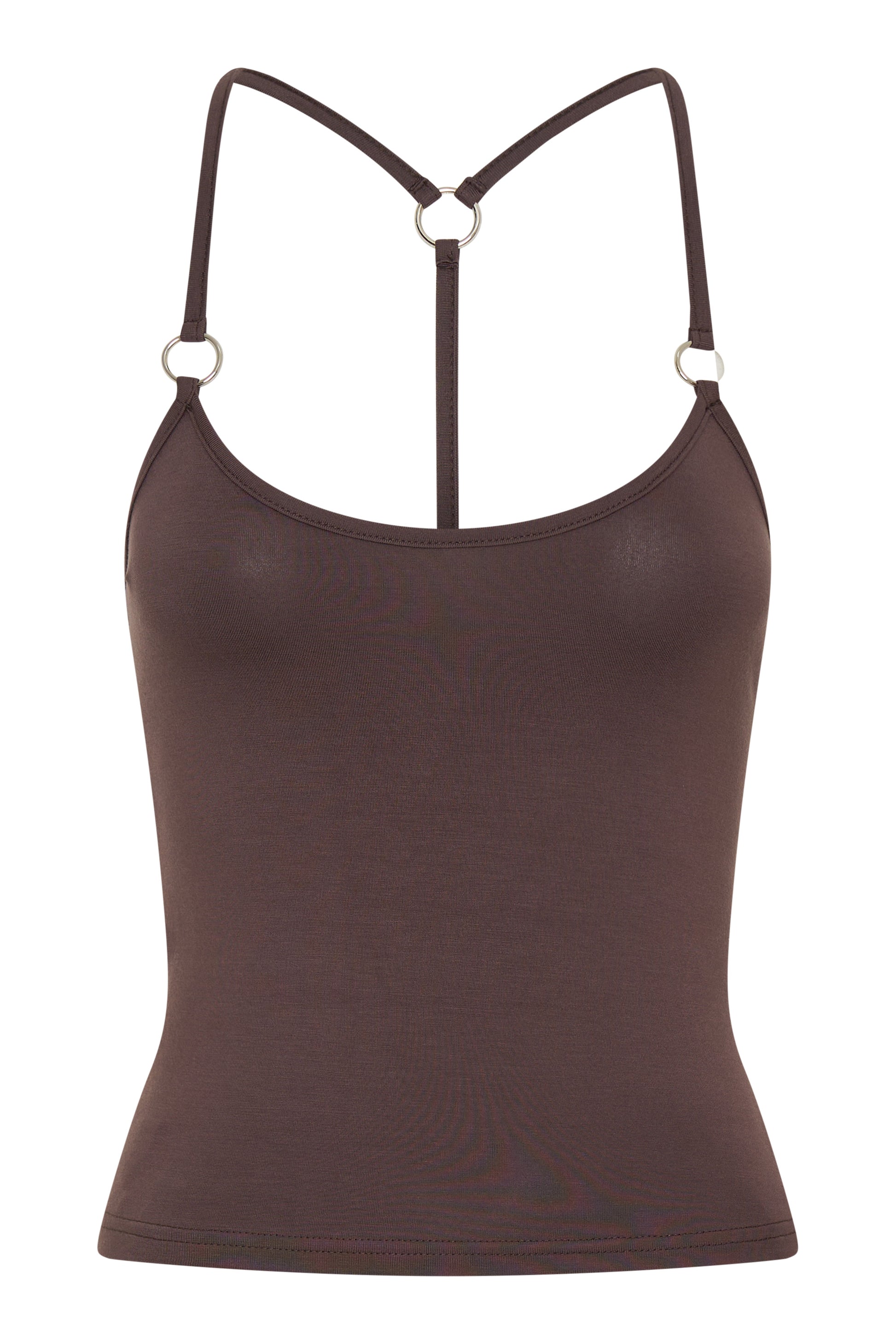 Aquila O'Ring Tank Top — Umber