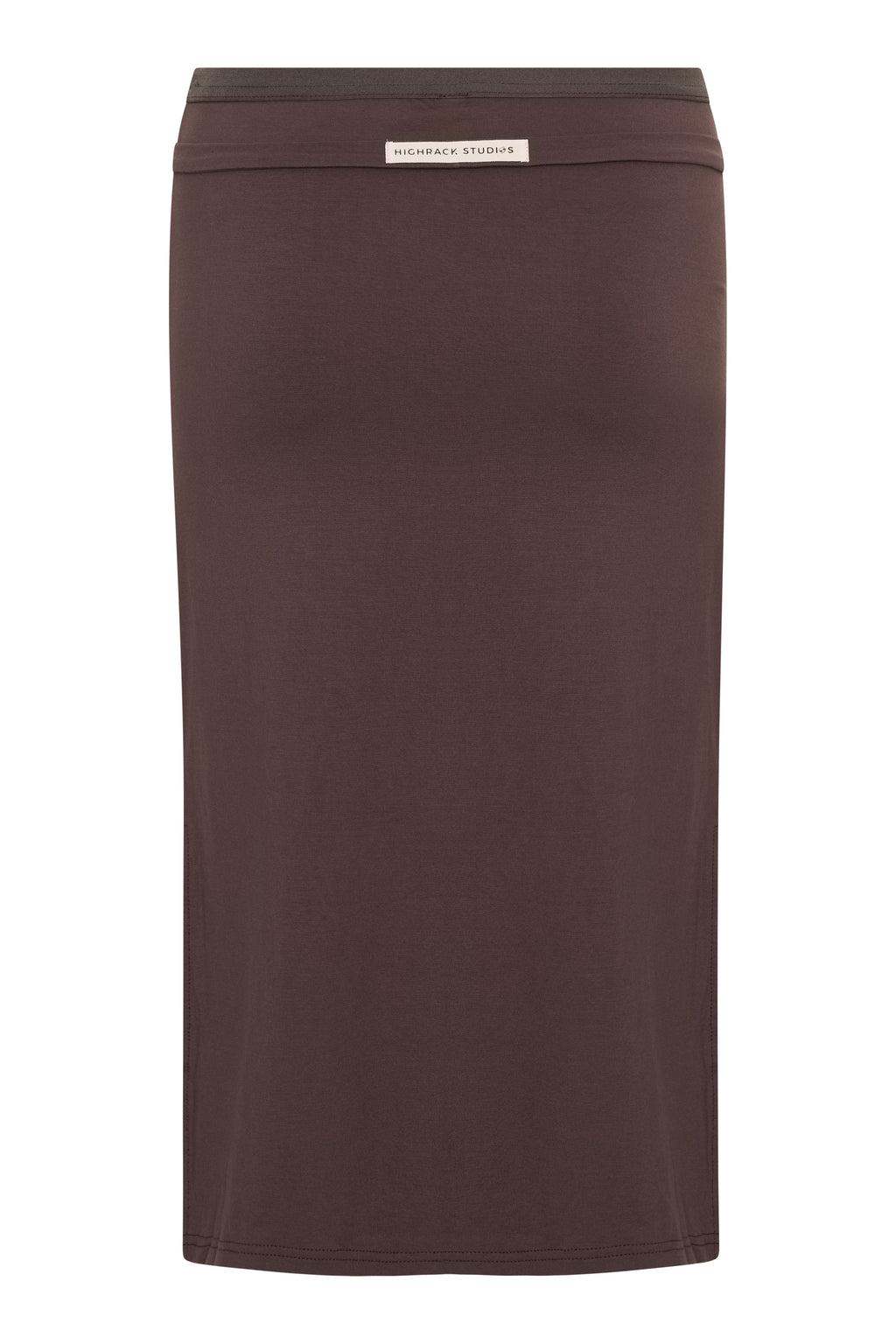 Aquila O'Ring Midi Skirt — Umber