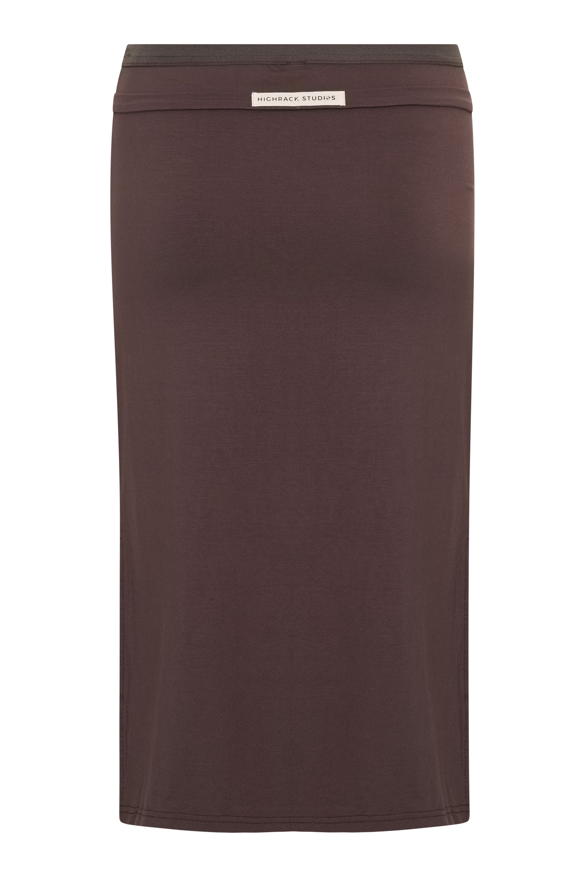 Aquila O'Ring Midi Skirt — Umber