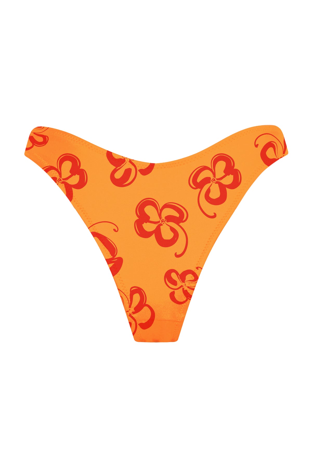 Dolphin Magic 80's Bottoms — Sunset Flower