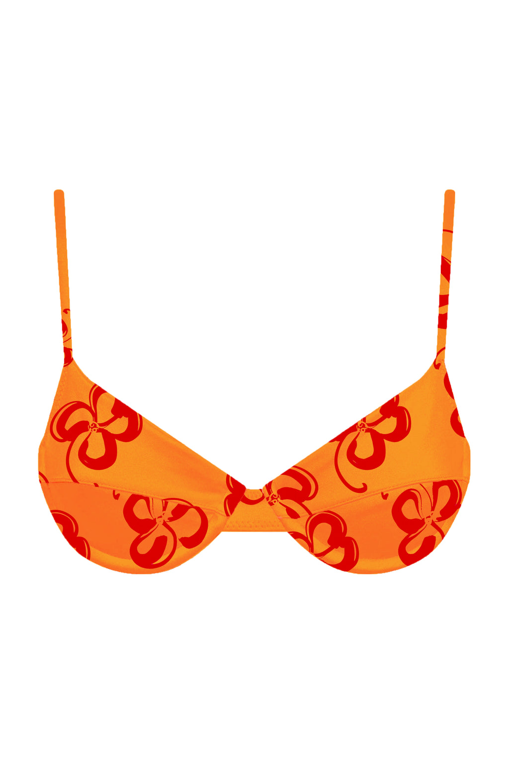 Fairytopia Balconette Top — Sunset Flower