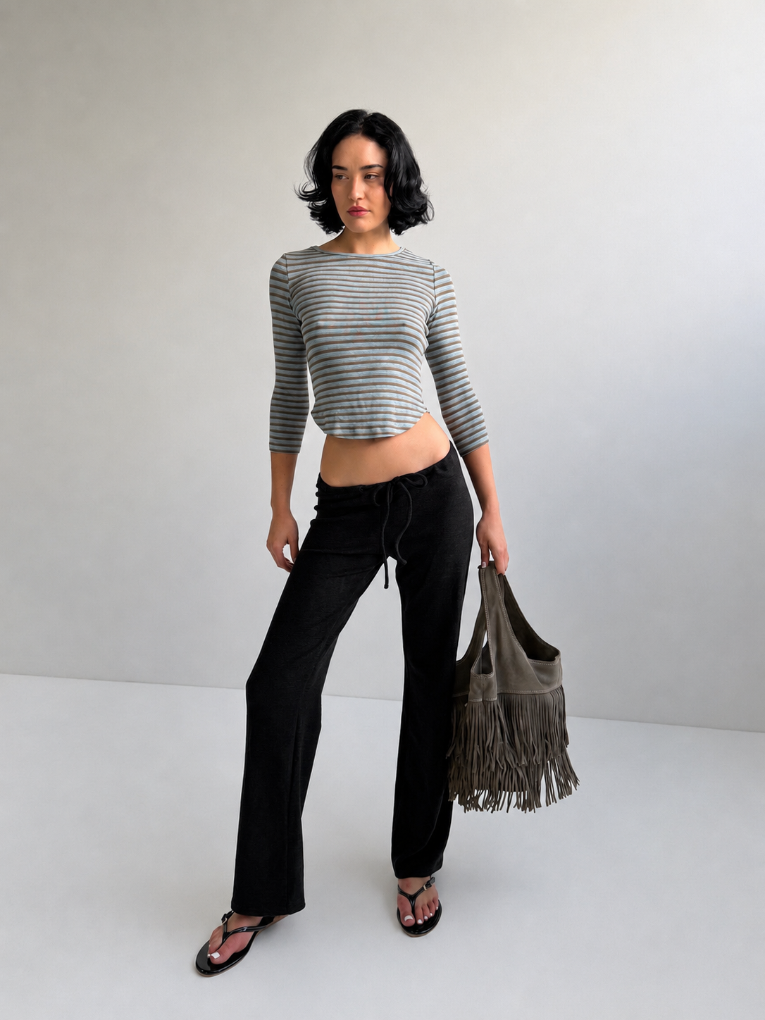 Dusty Lounge Pants — Charcoal