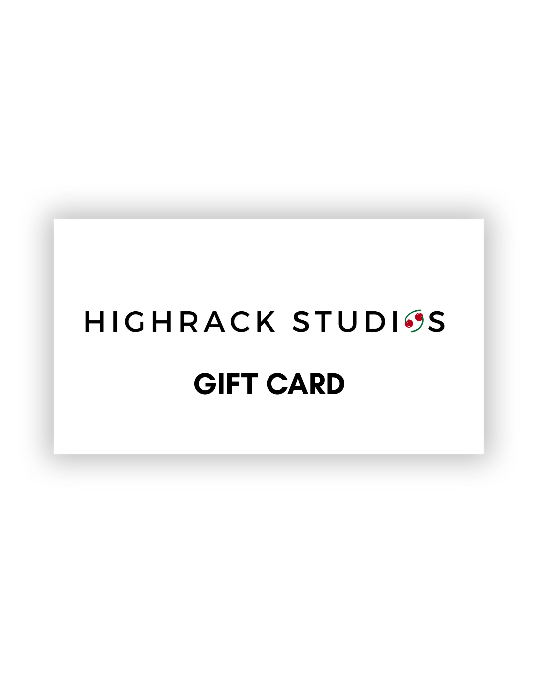 Highrack Studios Gift Voucher