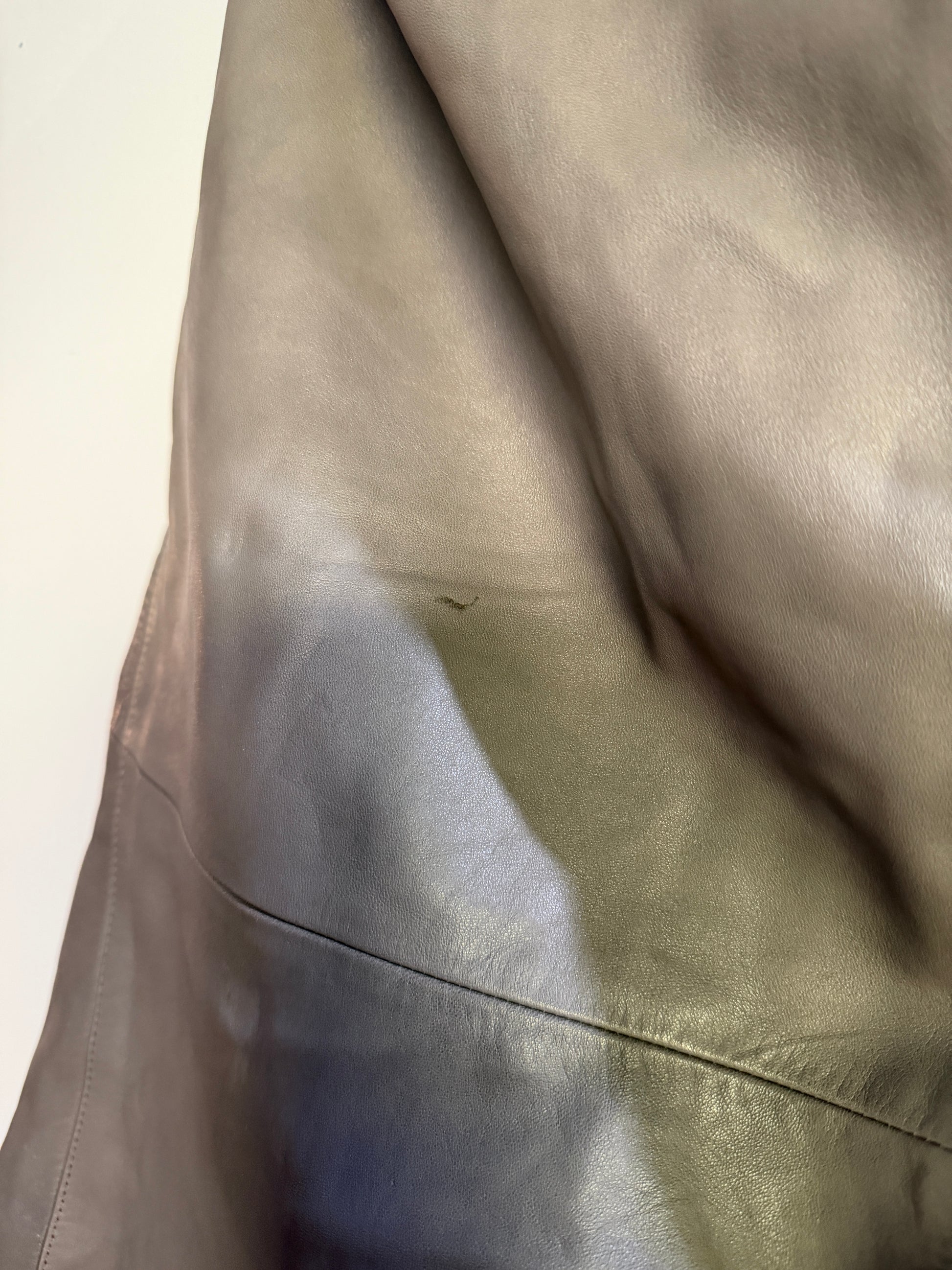 DKNY Leather Skirt (12/14)