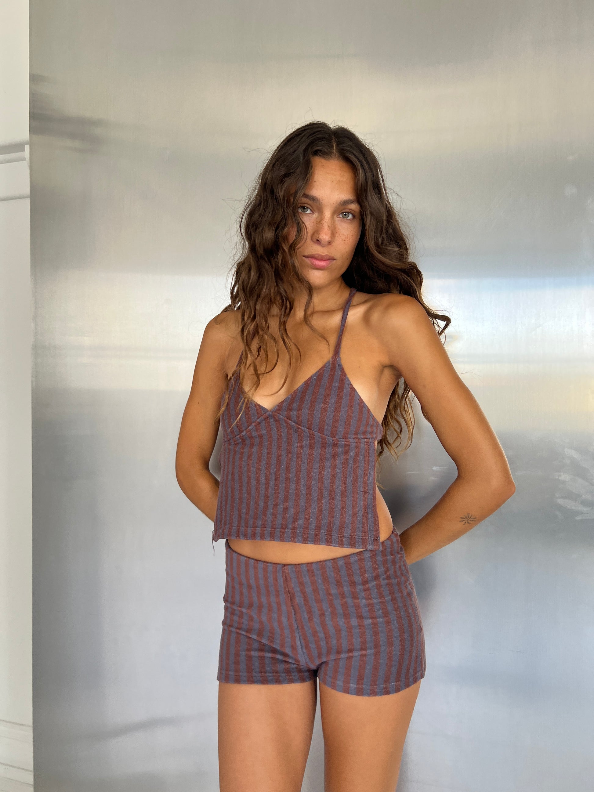 Tiny Shorts  — Steel