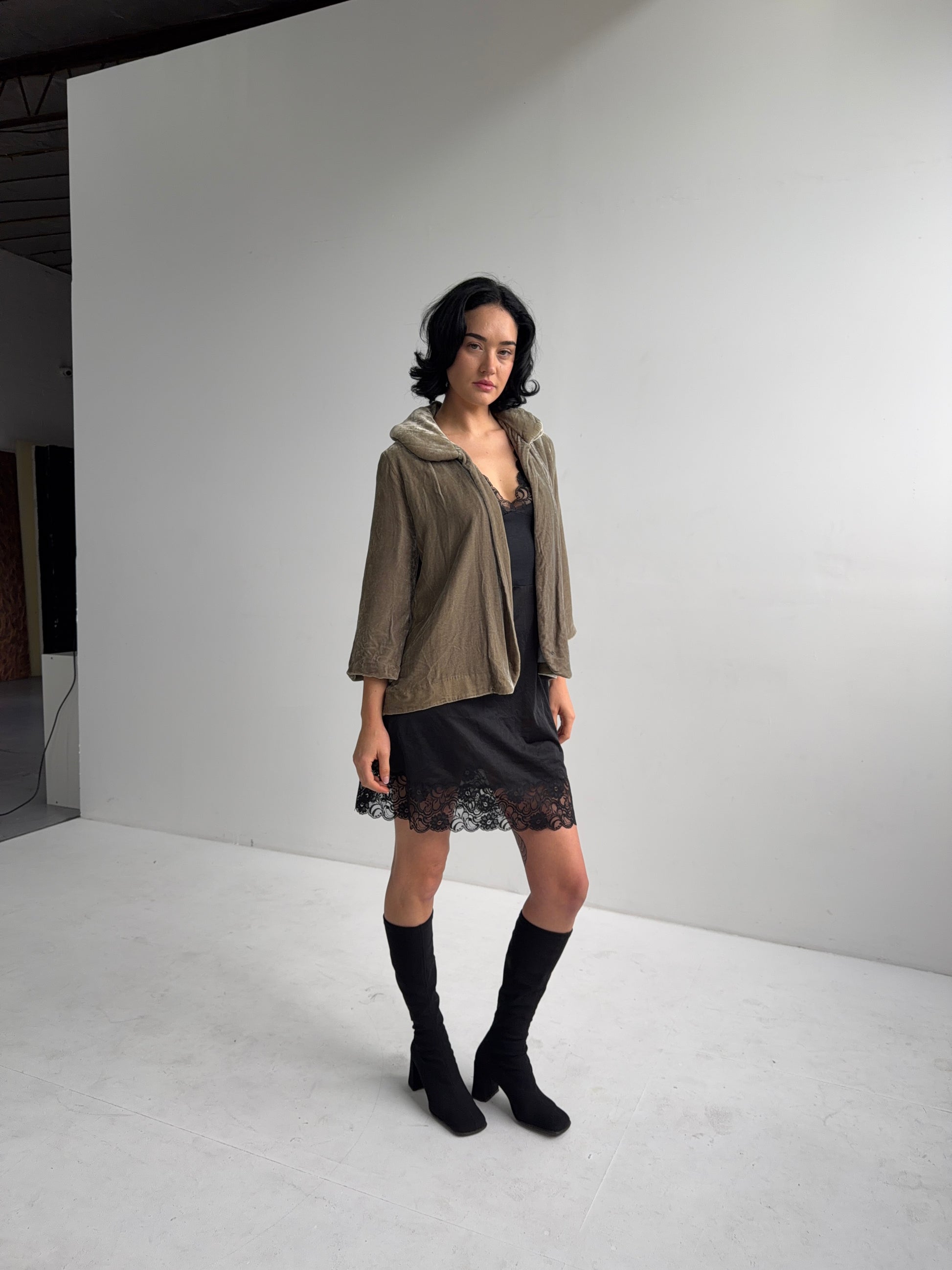 Isabel Marant Velvet Draped Jacket (S/M)