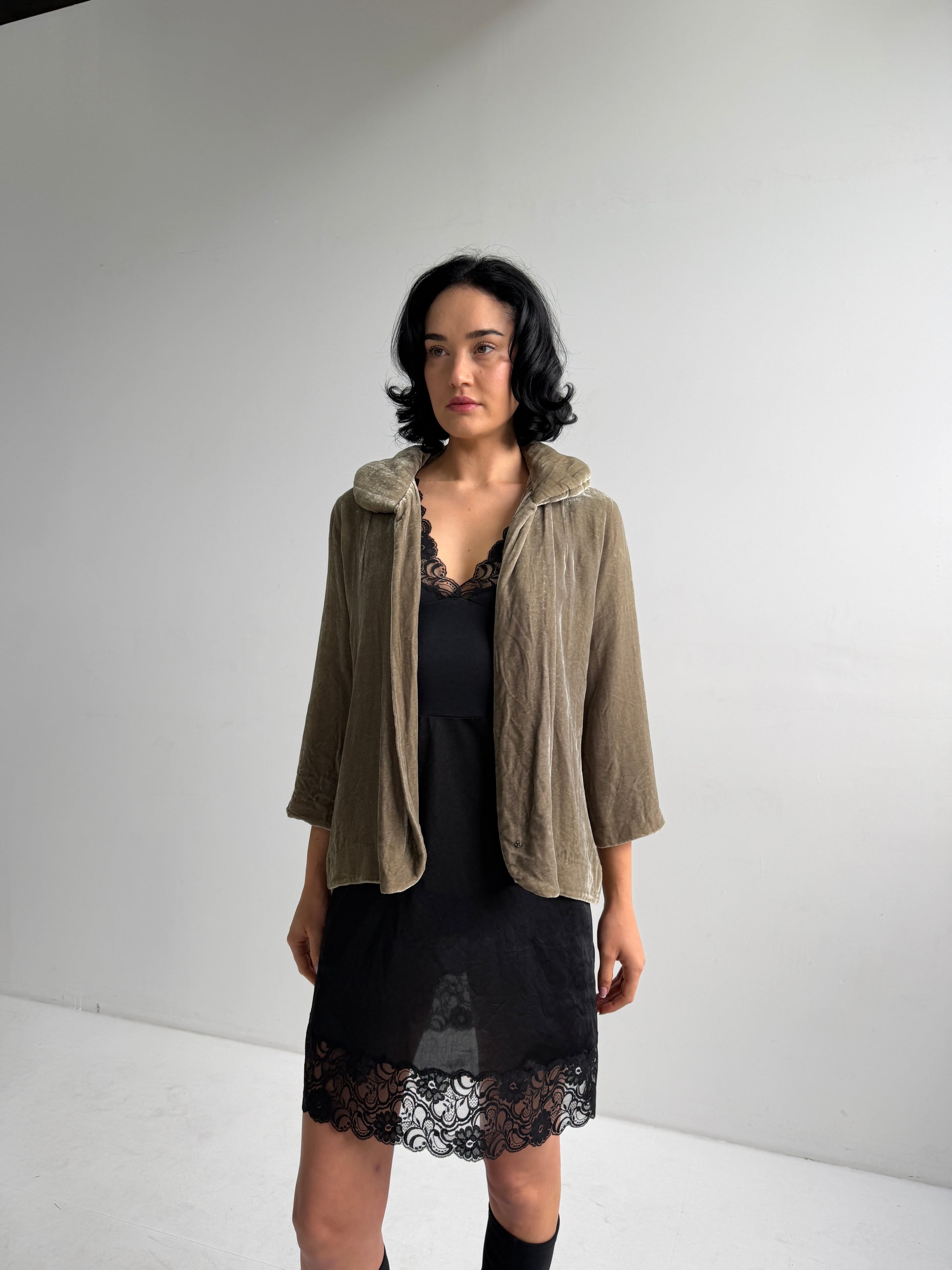 Isabel Marant Velvet Draped Jacket (S/M)
