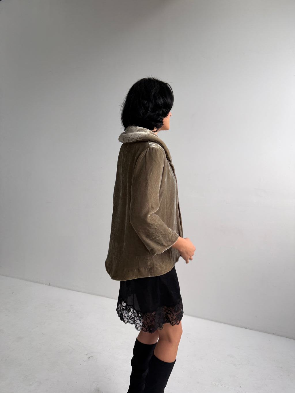 Isabel Marant Velvet Draped Jacket (S/M)