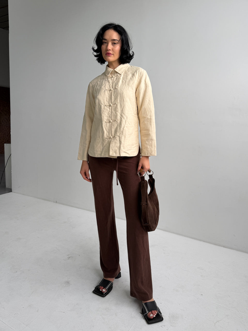 Issey Miyake Vintage Pankou Closure Shirt (S/M)