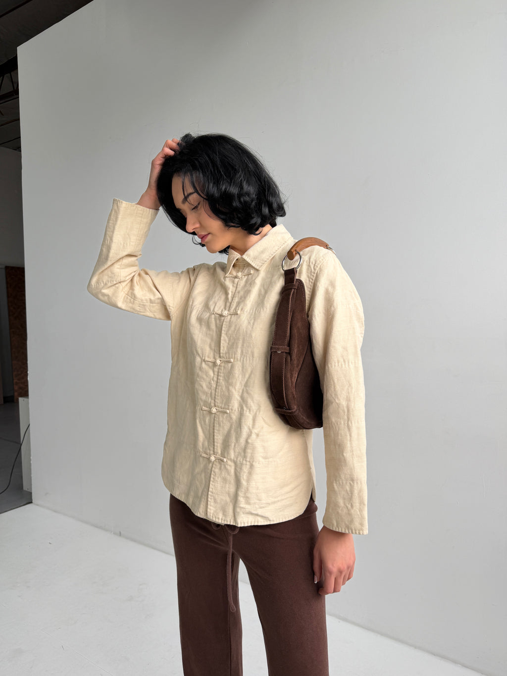 Issey Miyake Vintage Pankou Closure Shirt (S/M)