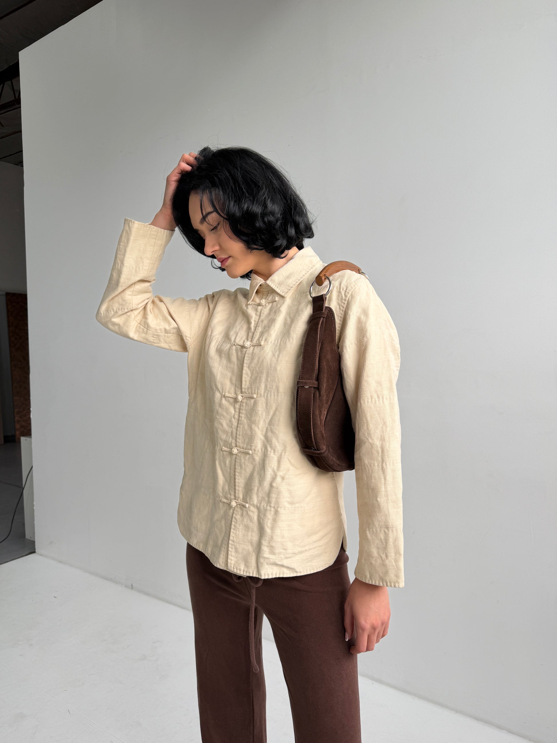 Issey Miyake Vintage Pankou Closure Shirt (S/M)