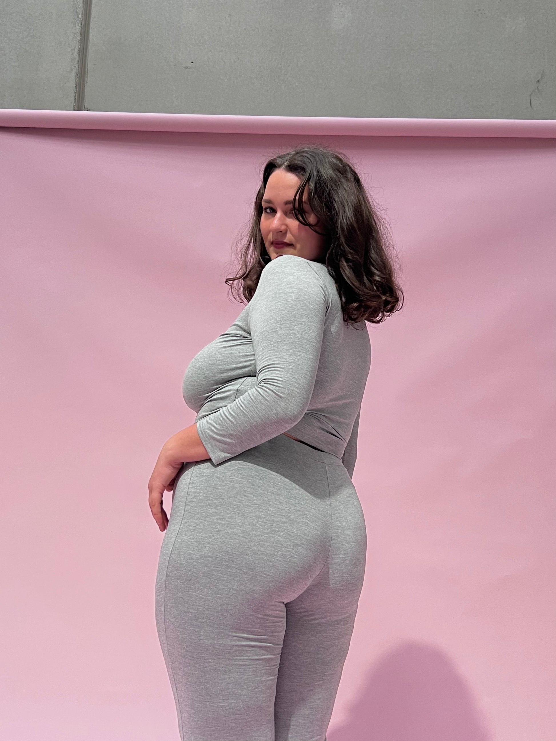 Sublime Bamboo Flares — Grey