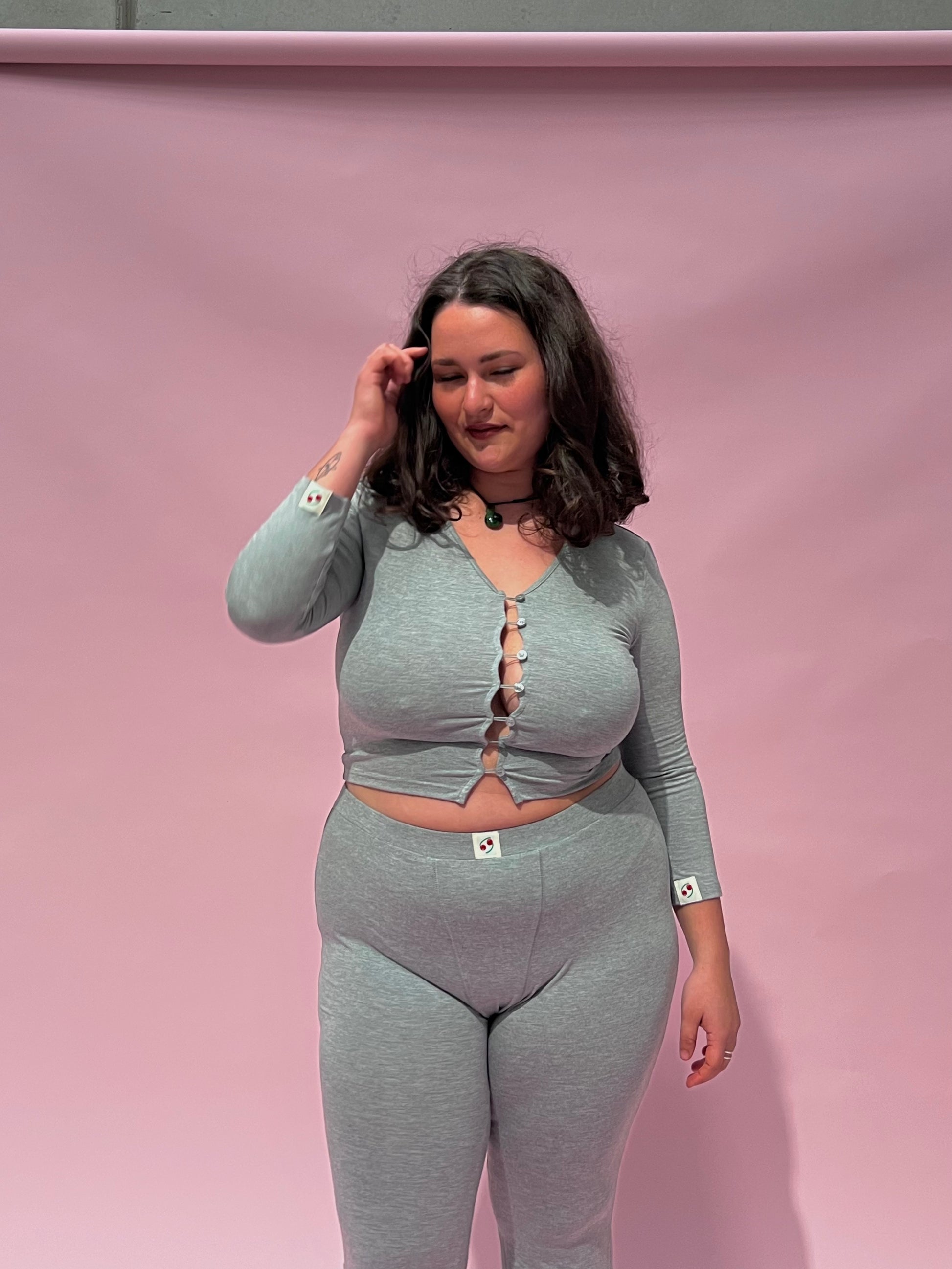 Sublime Bamboo Flares — Grey