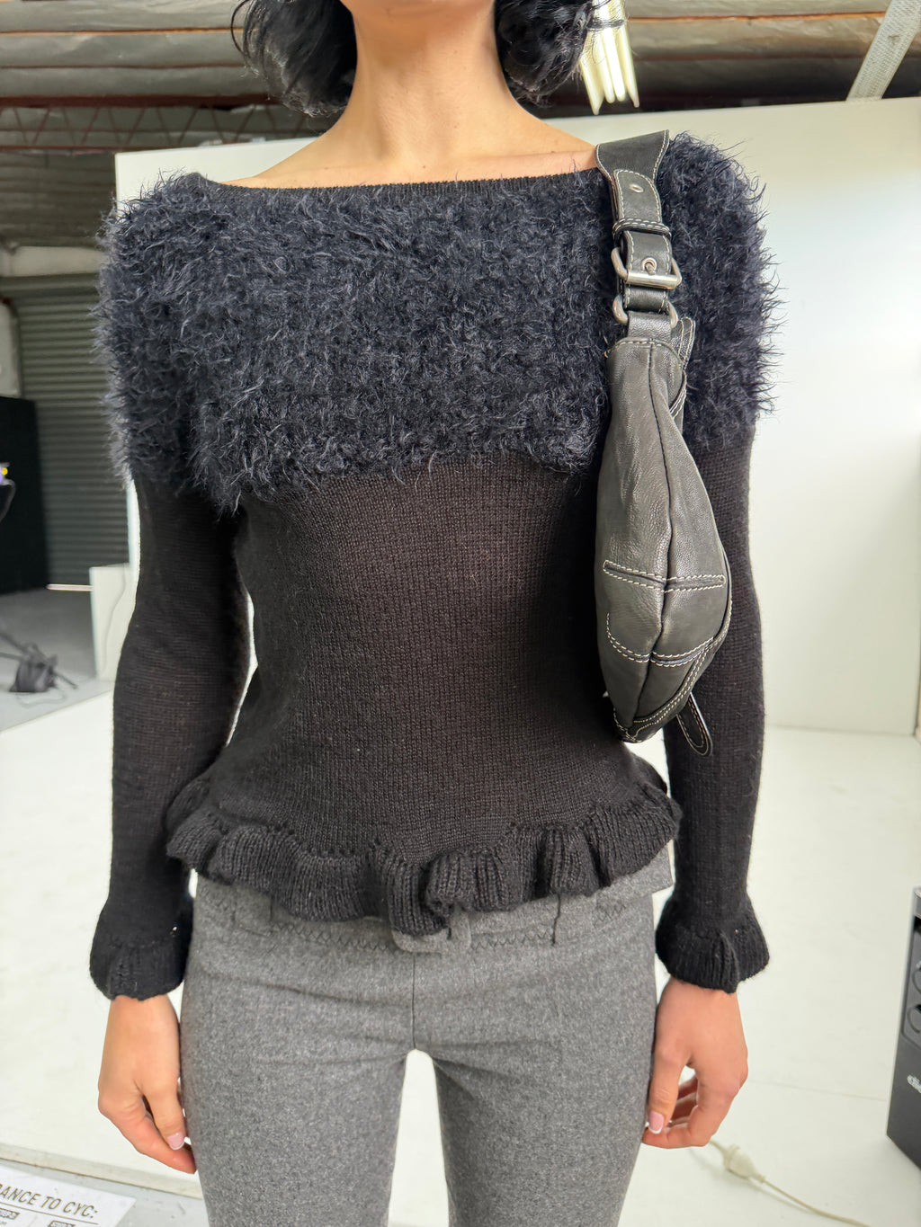 DKNY Fluffy Knit Sweater (S-L)