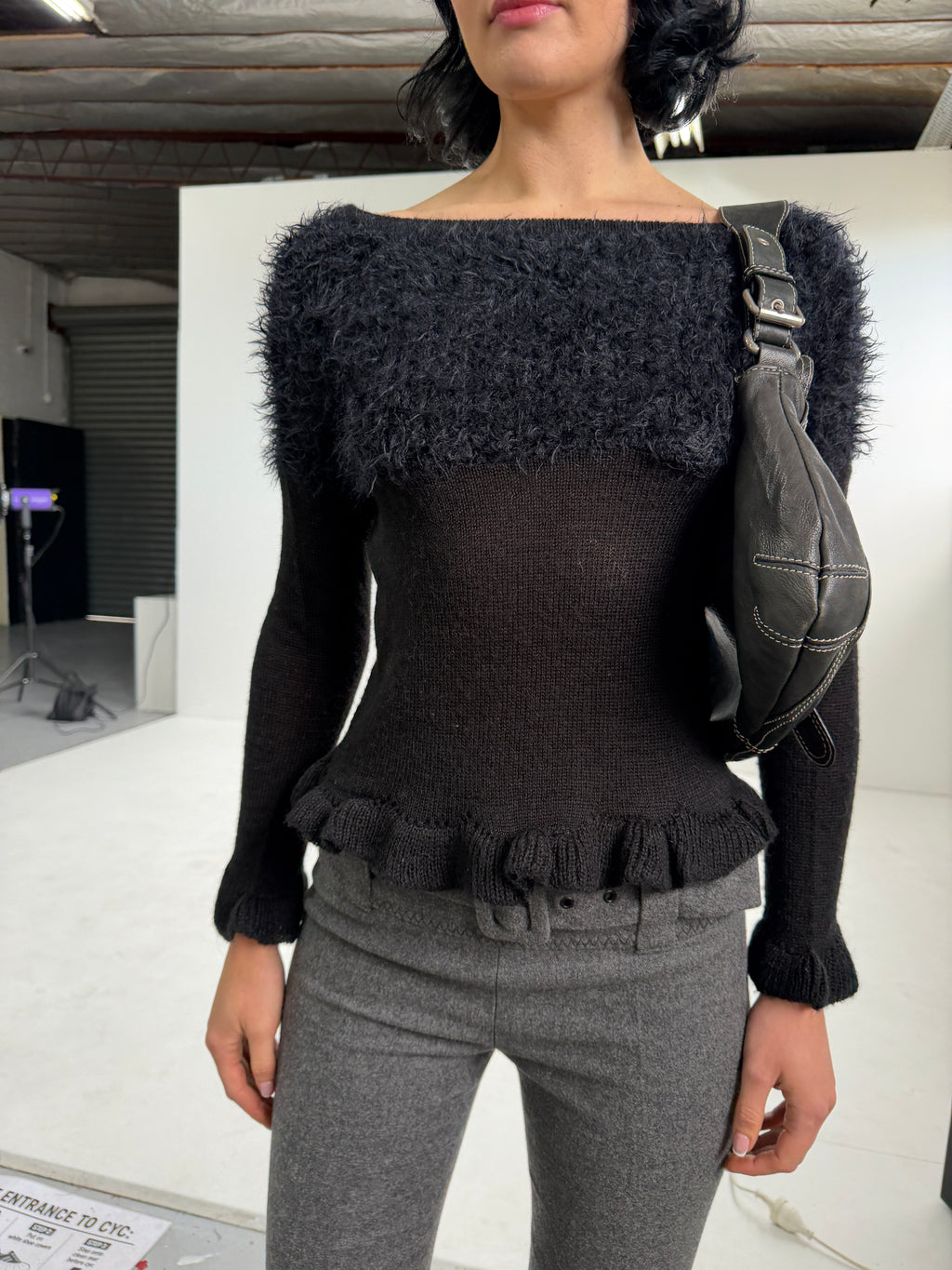 DKNY Fluffy Knit Sweater (S-L)