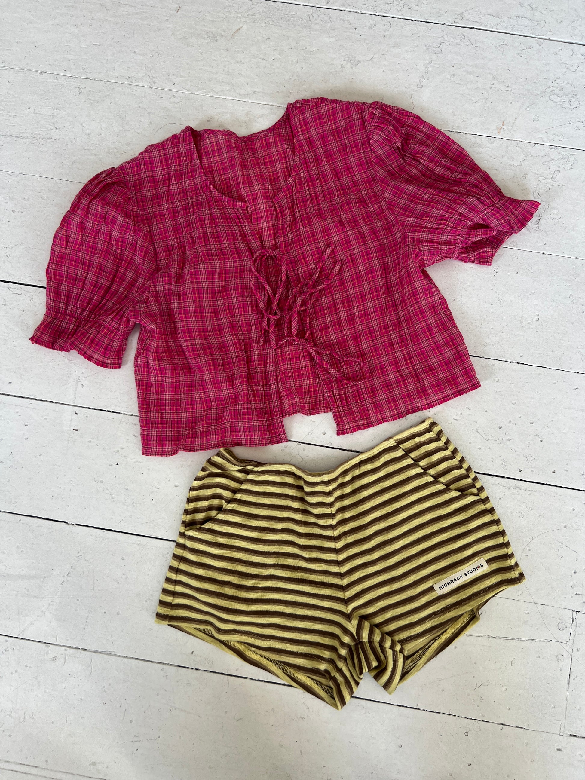 Kismet Plaid Top