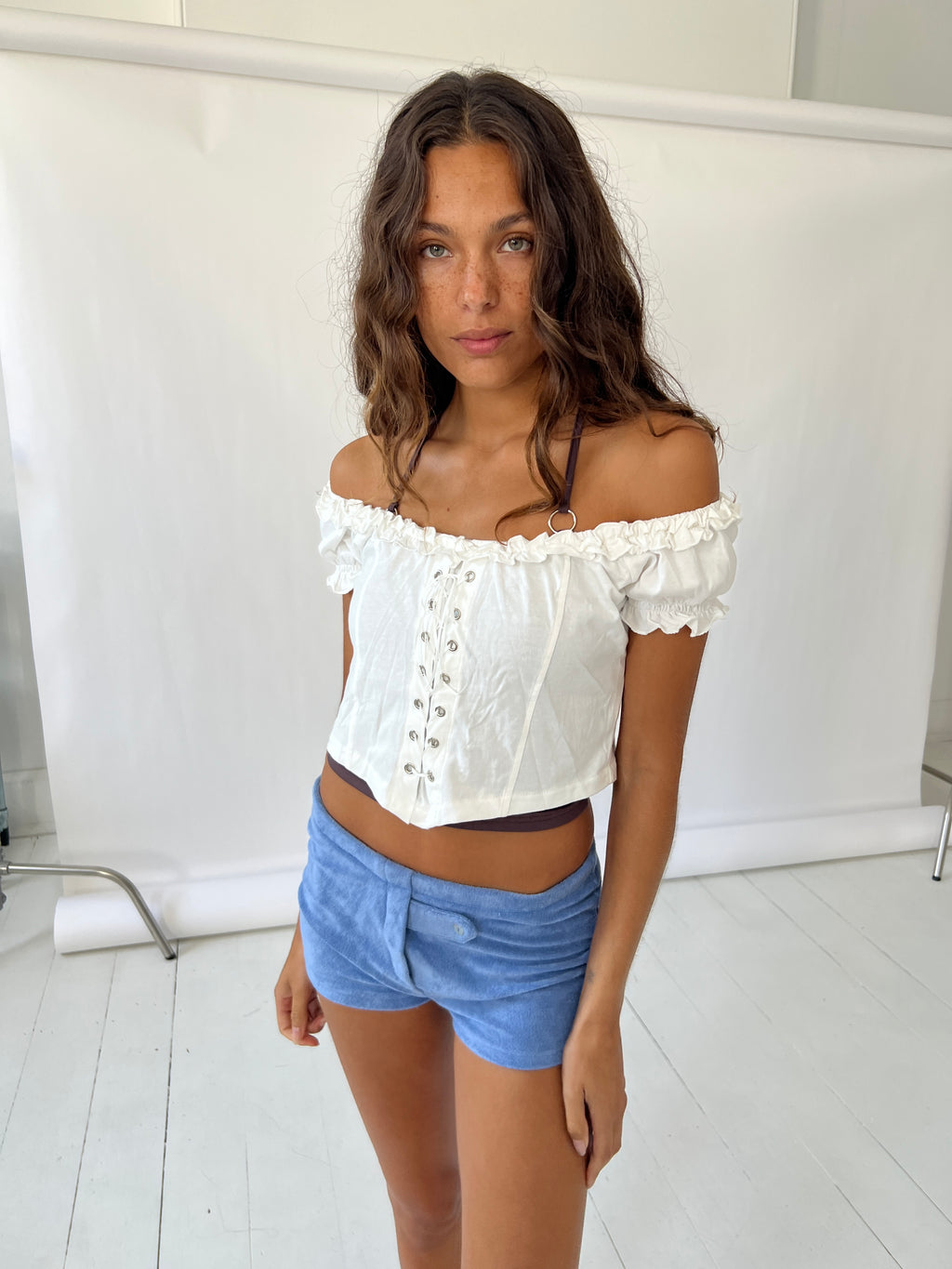 Tiny Shorts  — Blueberry