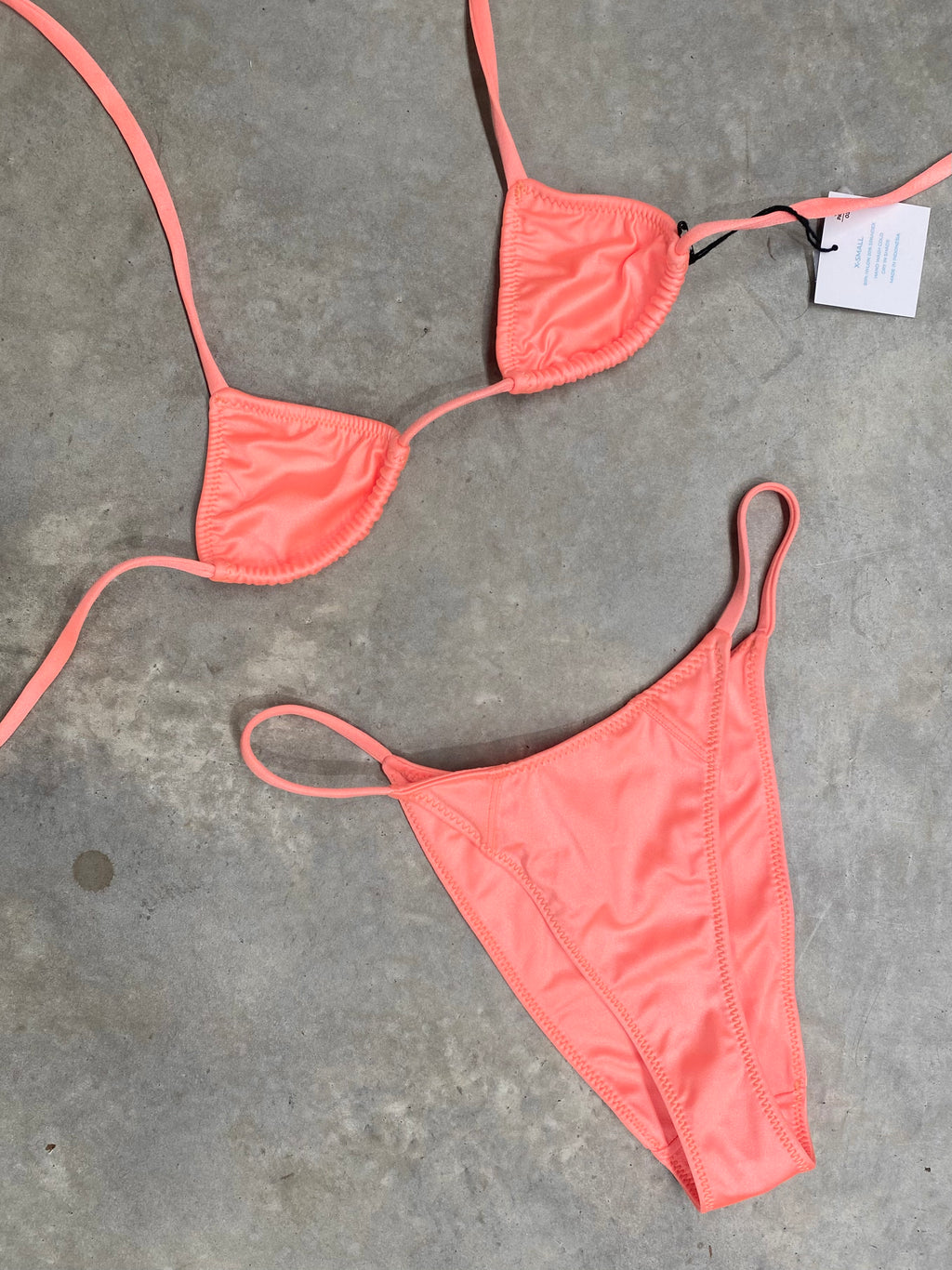 Pegasus Panel Bottoms — Peach Shine