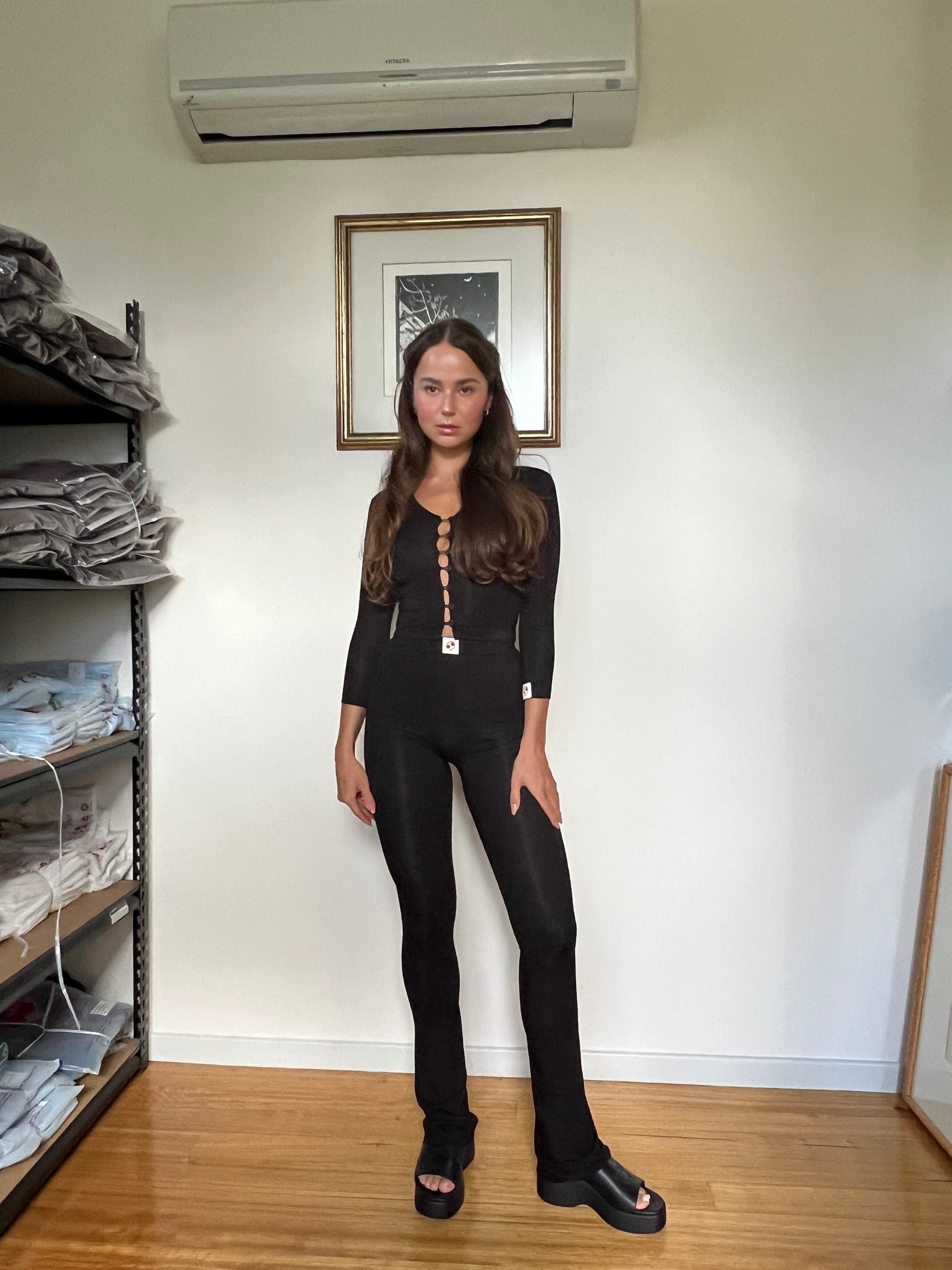 Sublime Bamboo Flares — Black